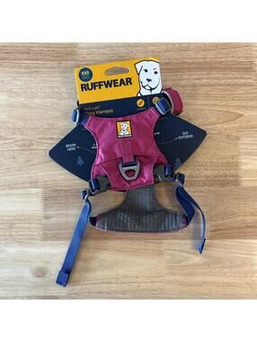 Ruffwear Hi and Light Adjustable Harness Alpenglow Pink XXS Extra Extra Small
